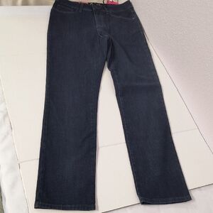 Lee Classic Fit Straight Leg Jeans  Darkwash Size 6 Med L31